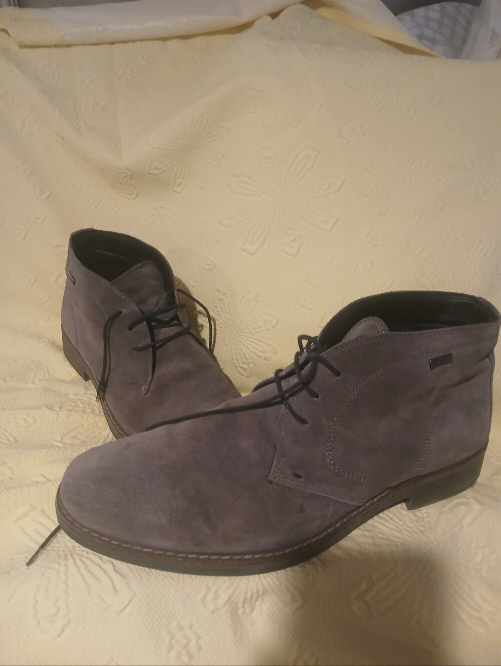 Nordstrom Men's Suede Chukka Boots - Slate Gray